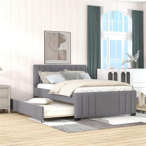 amazon trundle bed|More.